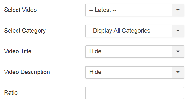 Player Settings-Module