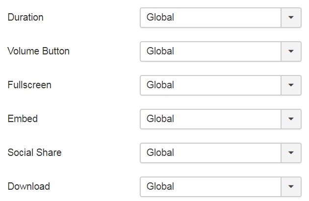 Playlist Skin Settings Module