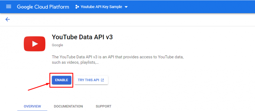 Enable API